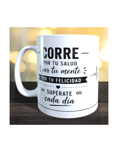 Taza  regalo running | corredor