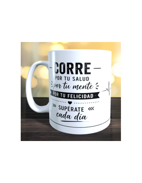Taza  regalo running | corredor