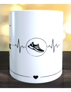 Taza  regalo running | corredor 2