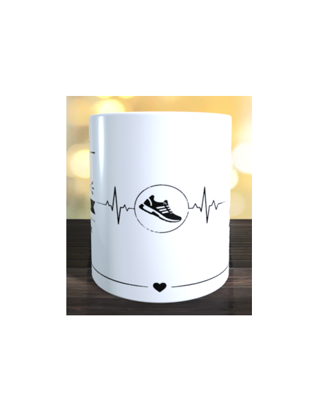 Taza  regalo running | corredor