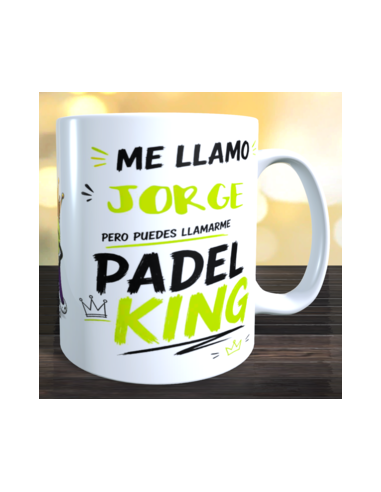 Taza  PADEL king