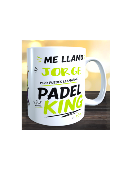 Taza  PADEL king