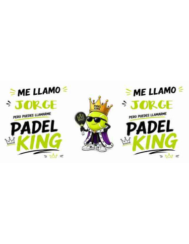 Taza  PADEL king
