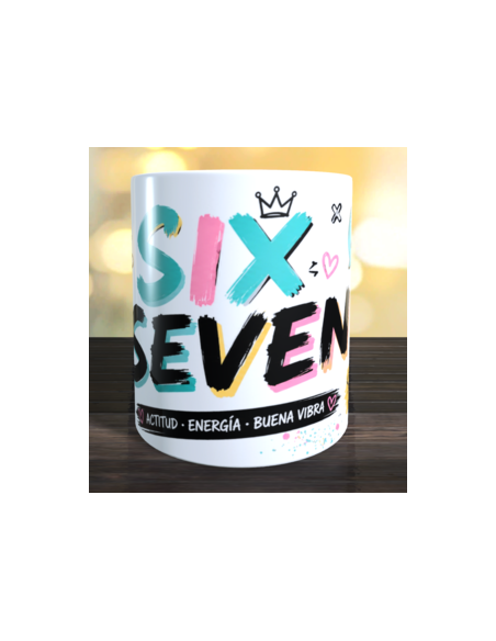 Taza  six seven - 6-7