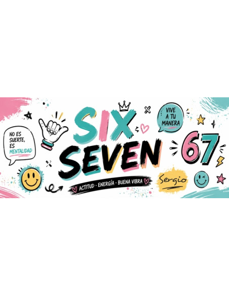 Taza  six seven - 6-7