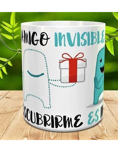 Taza amigo invisible