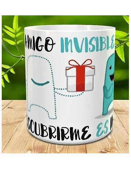 Taza amigo invisible
