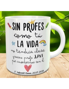 Taza gracias profe