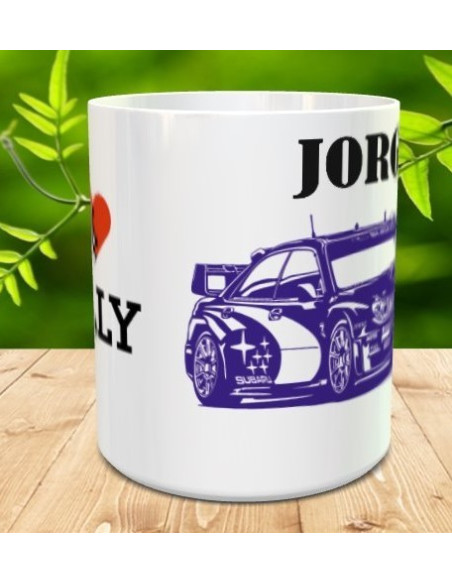 Taza I love Rally