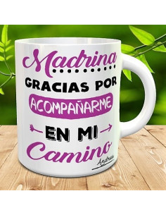 Taza madrina gracias por acompañarme en mi camino 2
