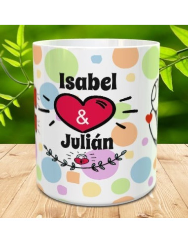 Taza enamorados (atraccion)
