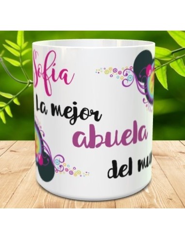 Taza la mejor abuela del mundo