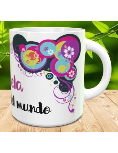 Taza la mejor abuela del mundo