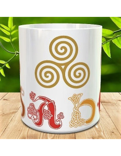 Taza simbología Celta 2