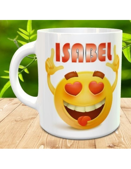 Taza emoji I love YOU