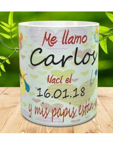 Taza nacimiento (niño)