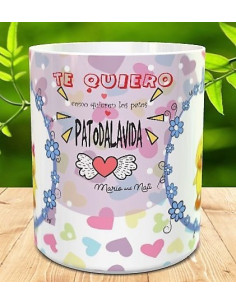 Taza te quiero patolavida 2