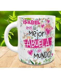 Taza eres la mejor abuela del mundo