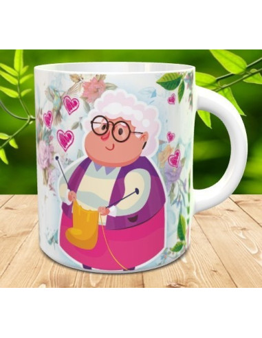 Taza eres la mejor abuela del mundo