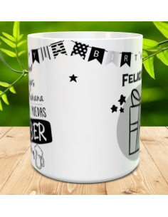 Taza X cumpleaños 2