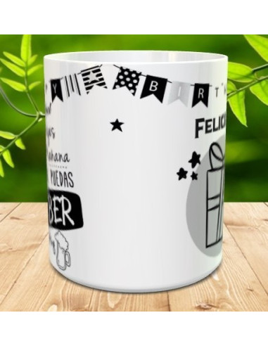 Taza X cumpleaños
