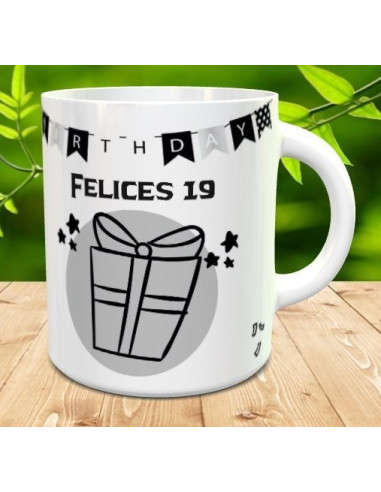 Taza X cumpleaños
