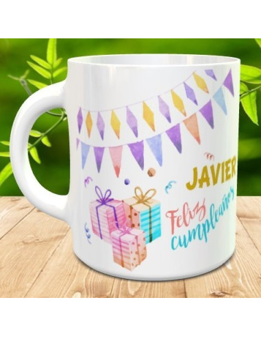 Taza X cumpleaños