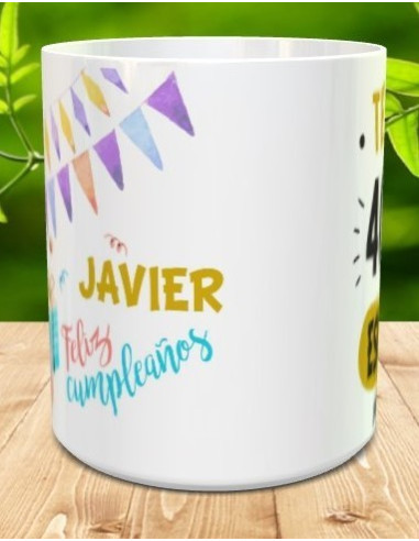 Taza X cumpleaños
