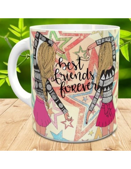 Taza best friends for ever