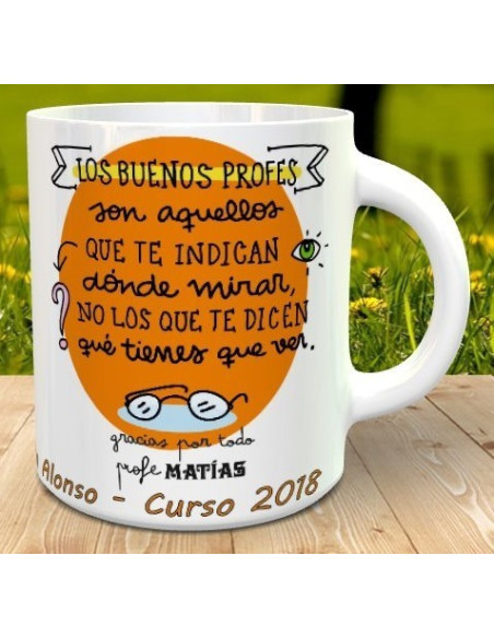 Taza los buenos profes