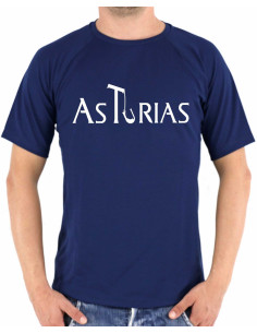 Camiseta Asturias escanciando