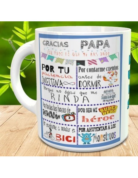 Taza Gracias Papá