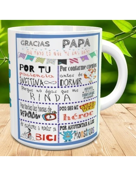Taza Gracias Papá