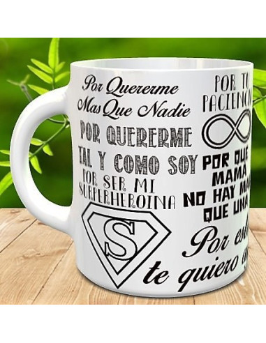 Taza detalle de Boda