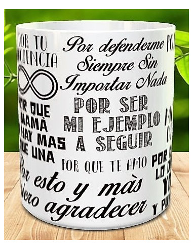 Taza detalle de Boda