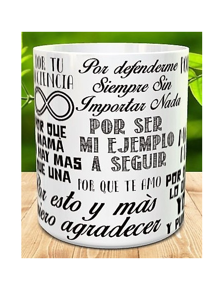 Taza detalle de Boda
