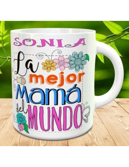 Taza la mejor mama del mundo