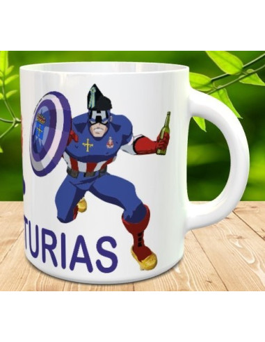 Taza Capitán Astuias