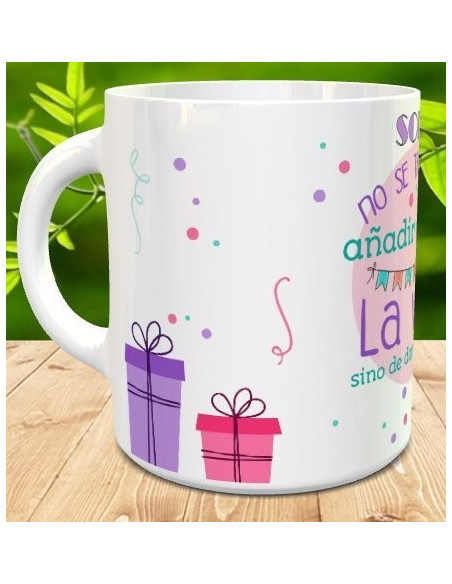 Taza feliz cumpleaños