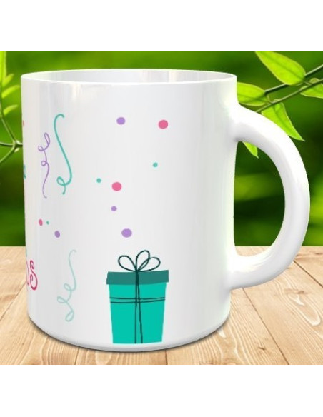 Taza feliz cumpleaños