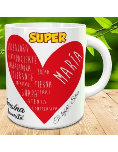 Taza super mamá