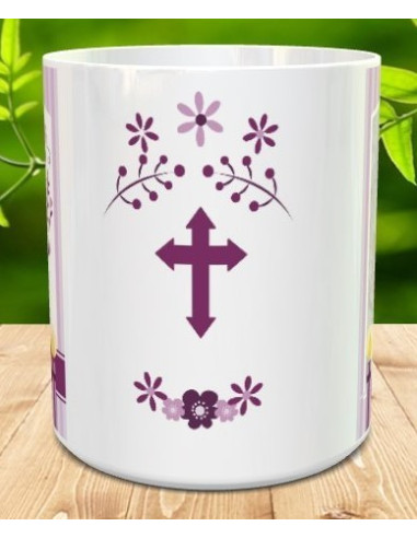 Taza primera comunión con foto