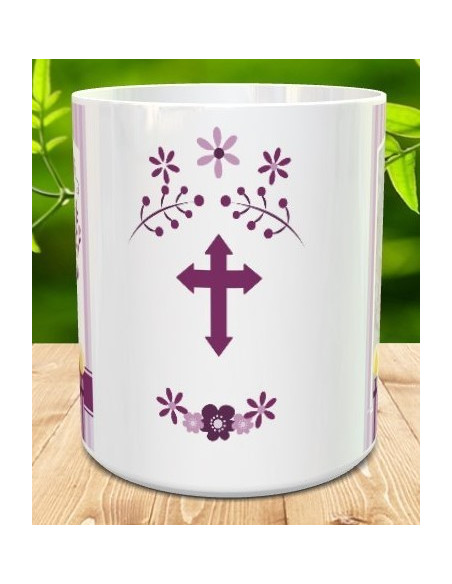 Taza primera comunión con foto