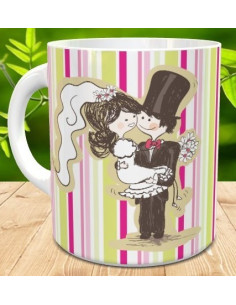 Taza para bodas