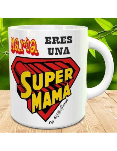 Taza super mamá