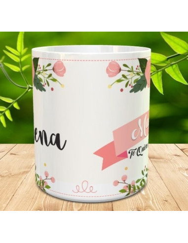 Taza mama te quiero mucho