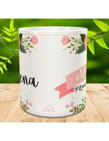 Taza mama te quiero mucho