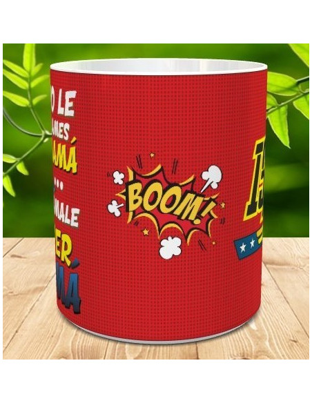 Taza llamala super mama