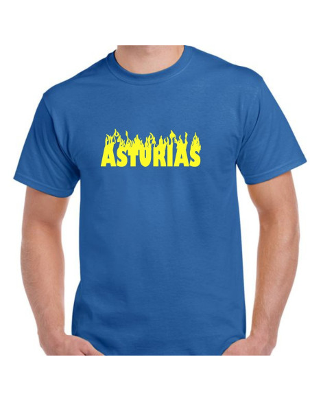 Camiseta Asturias (llamas)