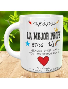 Taza gracias profe